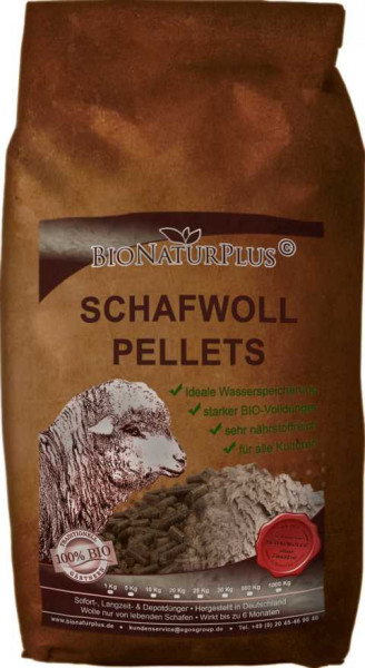 vollduenger schafwollpellets